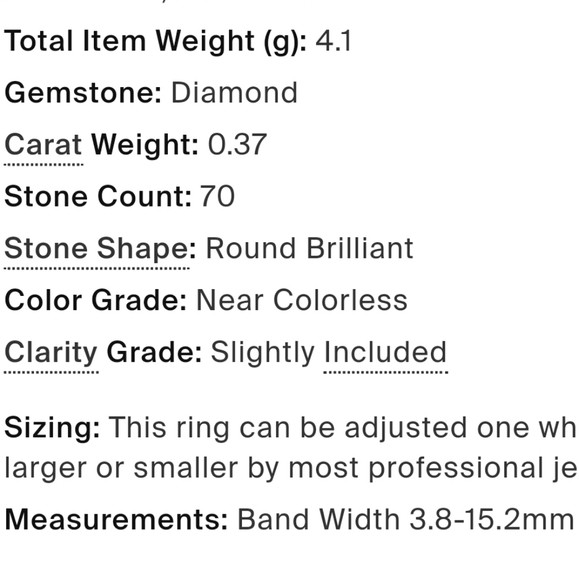 14 K Rose Fold Ring with a half Caret of Round Diamonds - Picture 6 of 7